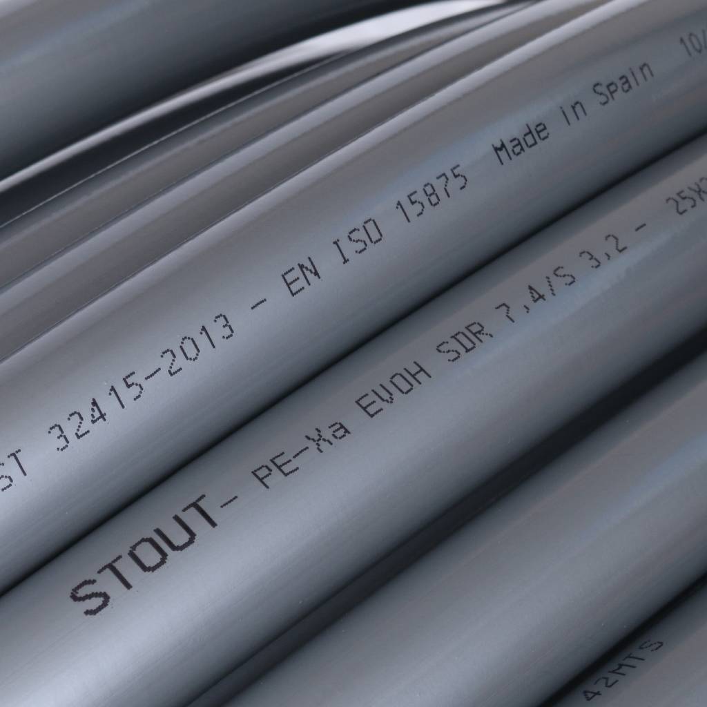 Труба из сшитого полиэтилена STOUT PEX 25х3,5, SPX-0001-002535