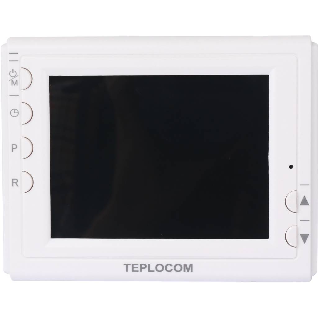 Термостат комнатный Teplocom TS-Prog-2AA/8A, проводной, прогр., реле 250В, 8А, 912
