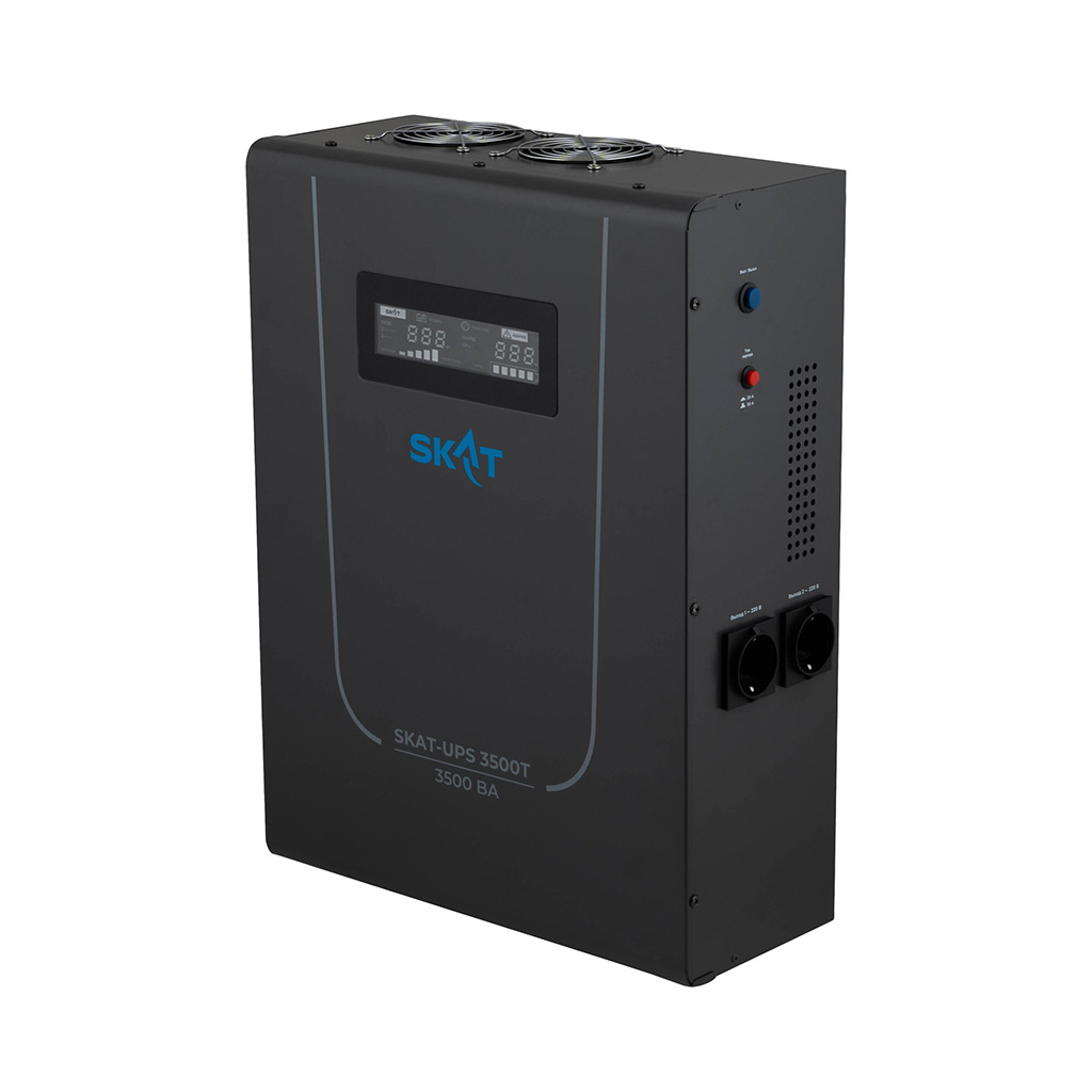 Источник питания Teplocom SKAT-UPS 3500T Line-Interactive 220В, 3500ВА, работает от 1 внешней АКБ, 4549