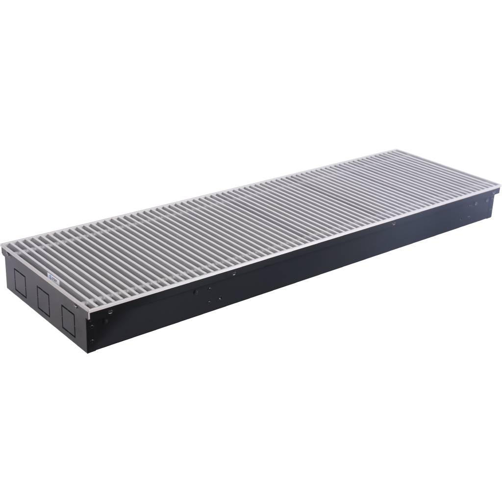Внутрипольный конвектор STOUT SCN-1100 80х300х1000 (Решётка роликовая) правое подключение, SCN-1100-0830100