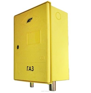 (ДРП-ГРП-ШРП) Европа Стандарт-10 U со счетчиком NP-OMEGA-G4 (110мм) левый Газдевайс