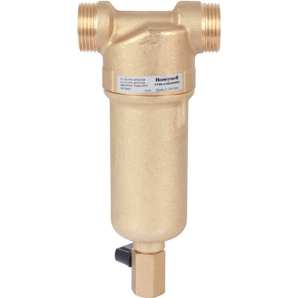 Honeywell (Resideo Braukmann) на горячую воду, 100 мкм, 3/4, FF06-3/4AAM
