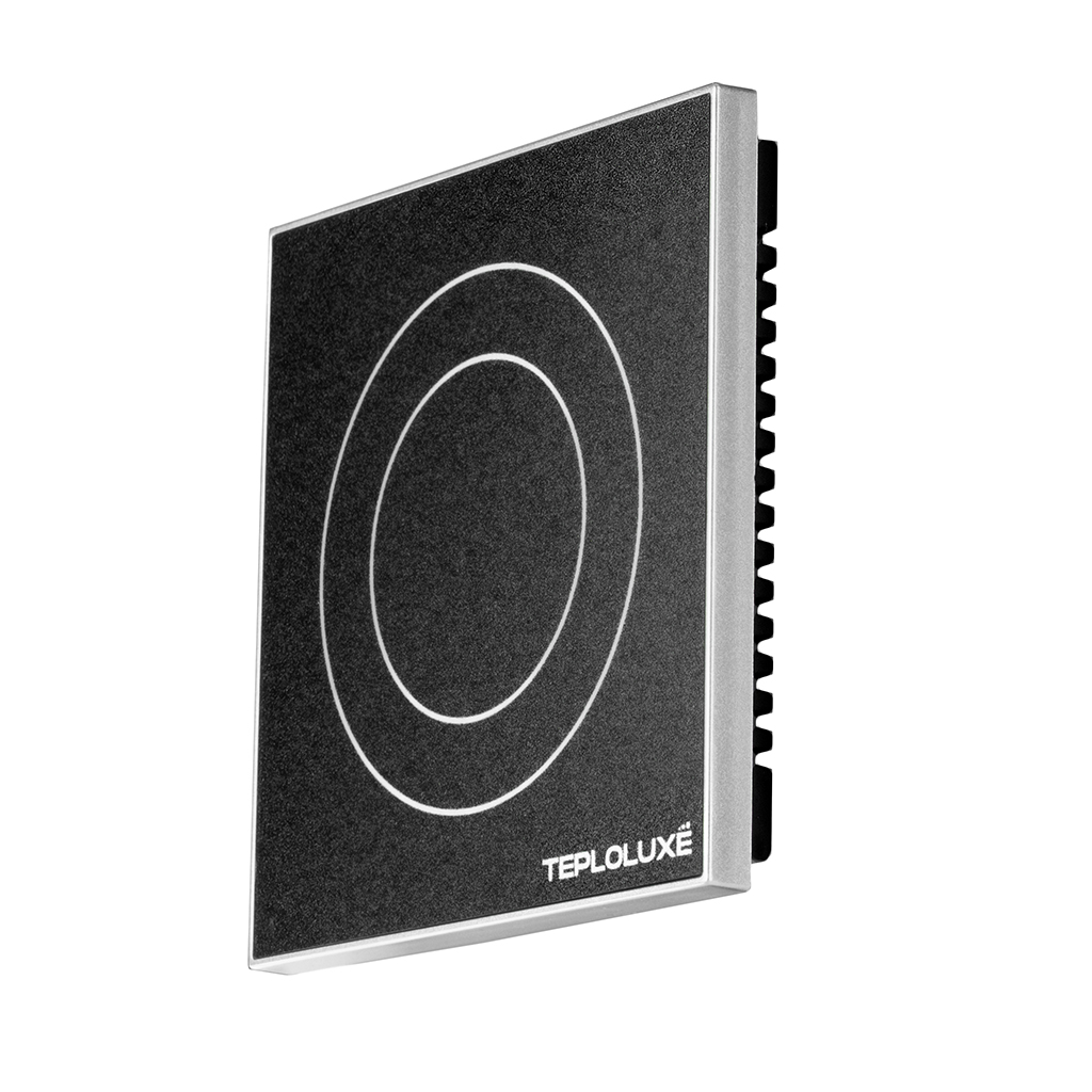 Терморегулятор электронный Теплолюкс Solus Zen Wi-Fi черный/серебро, 100000379500
