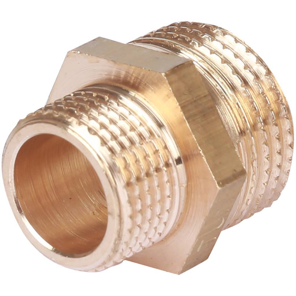 Ниппель HH TIEMME 1/2х3/8 для стальных труб резьбовой, 1500074