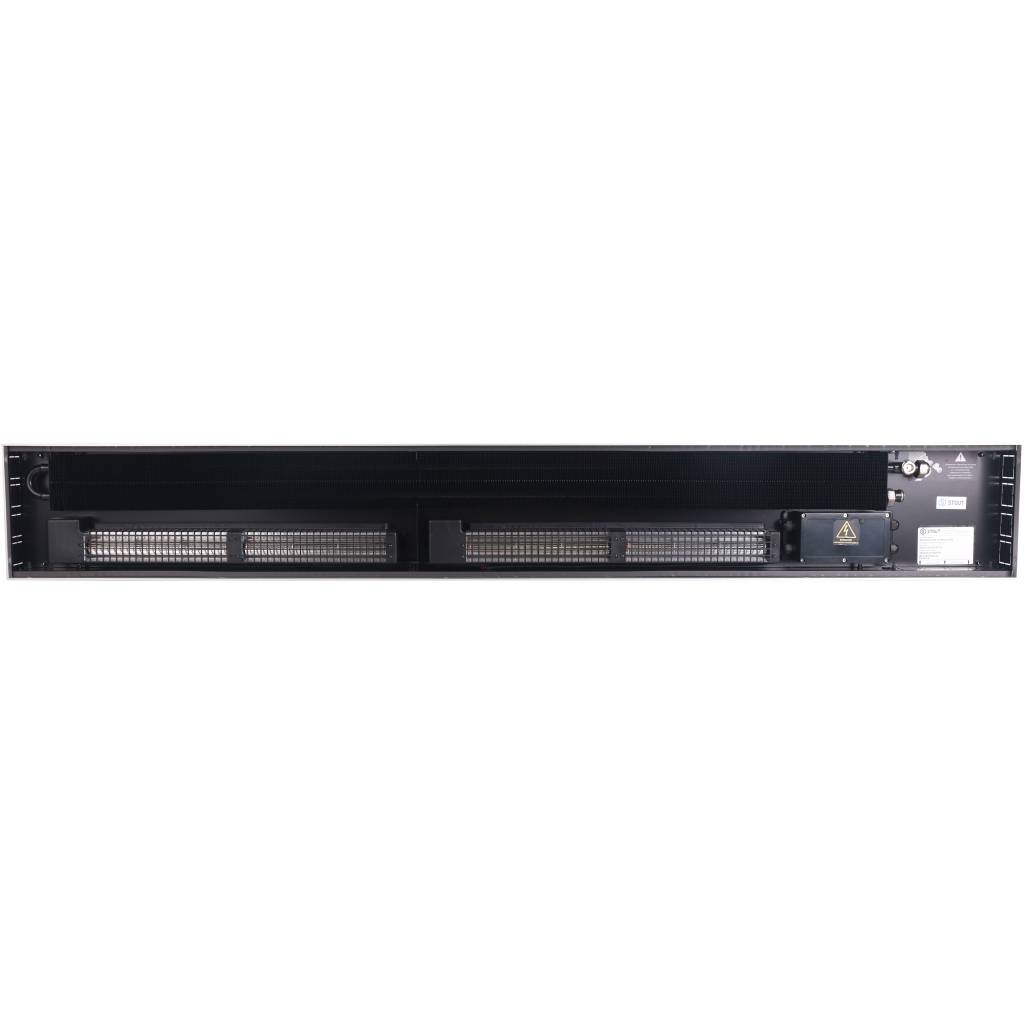 Внутрипольный конвектор STOUT SCQ-1100 75х240х1750 (Решётка роликовая) правое подключение, SCQ-1100-0724175