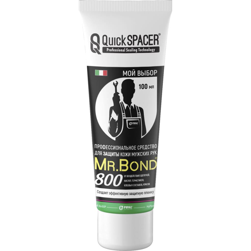 Средство для защиты кожи мужских рук Mr.Bond® QS 800 100мл, 7080000100