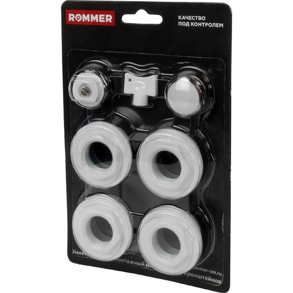 Монтажный комплект ROMMER 1/2 7 в 1 (RAL9016), F011-1/2