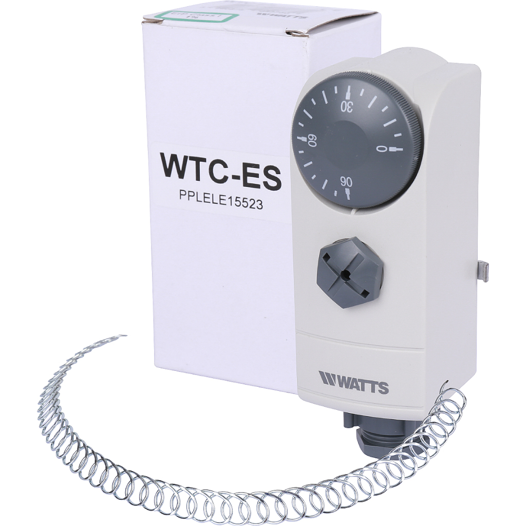 Накладной термостат 230B Watts WTC-ES, 10025518