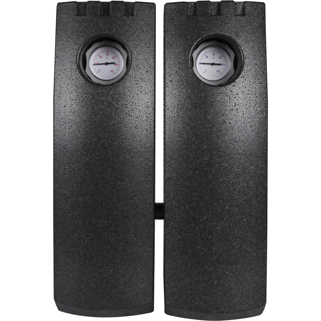 Насосная группа Meibes V-MK 1 с насосом Grundfos UPM3 Hybrid 25-70, со смесителем, подающая линия слева, M66833.36