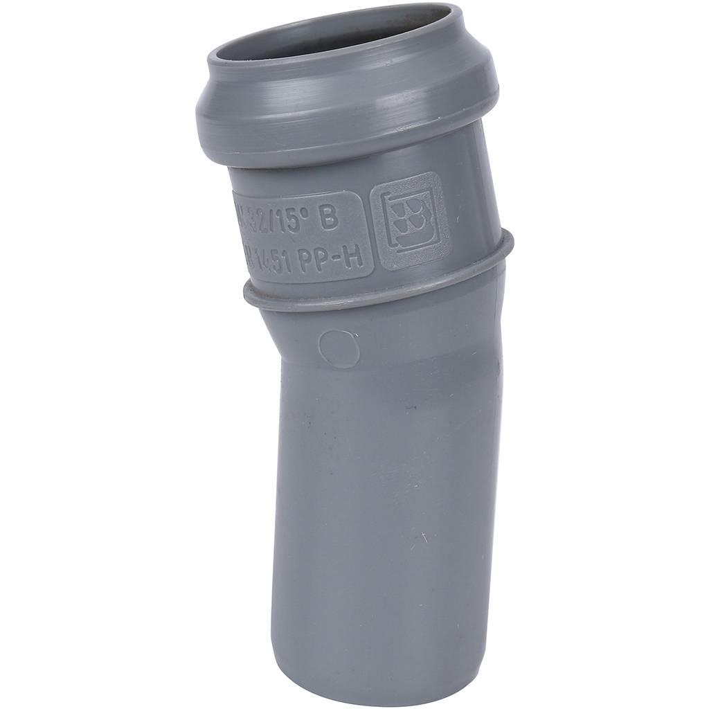 Отвод Sinikon СТАНДАРТ D32x15° Aquer, Kolano 32/15