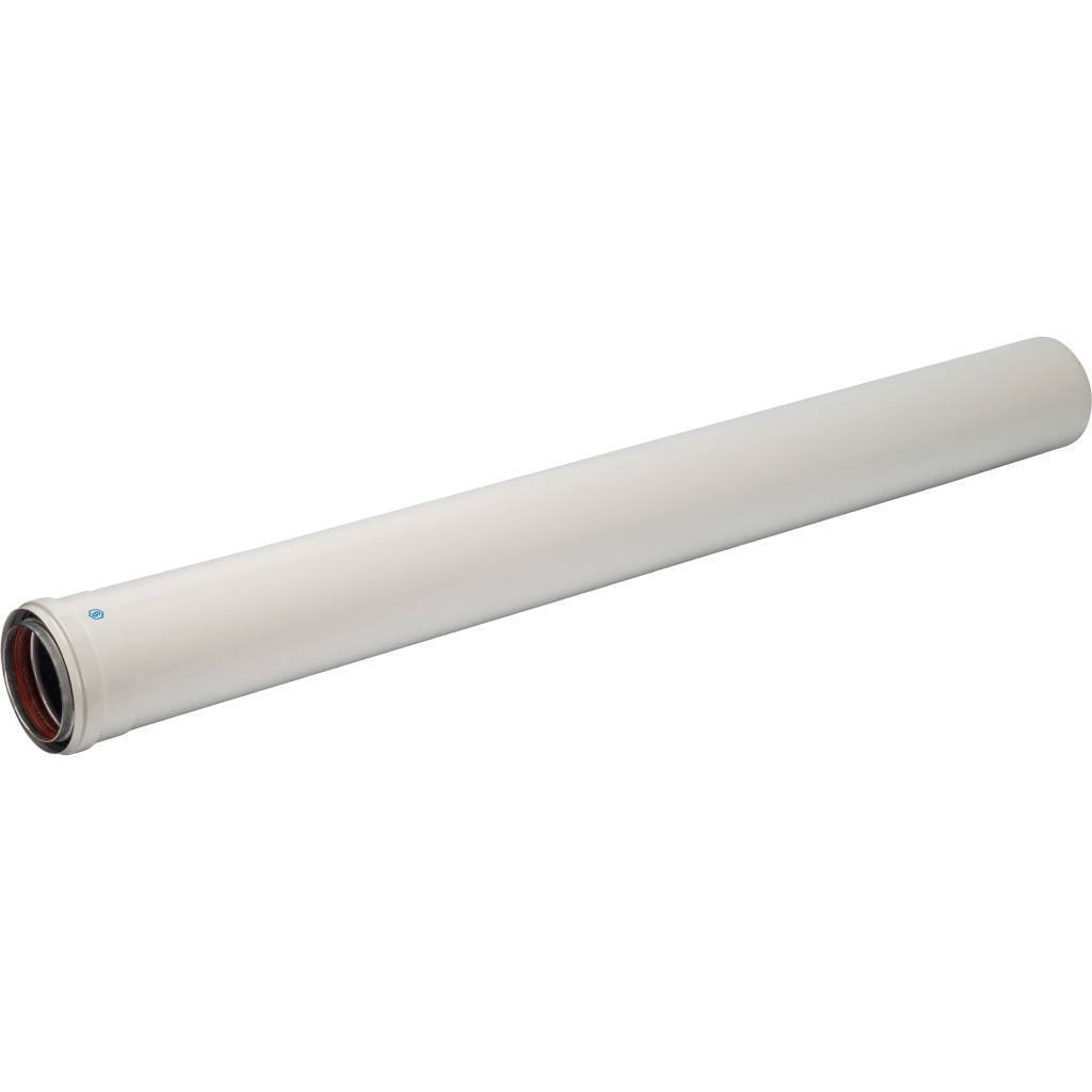 *SCA-0080-801000 STOUT элемент дымохода DN 80 труба 1000 мм утепленная п/м, SCA-0080-801000