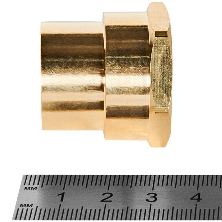 Переход JINTIAN ВП-ВР 22x3/4 из латуни под пайку, JT-142702234