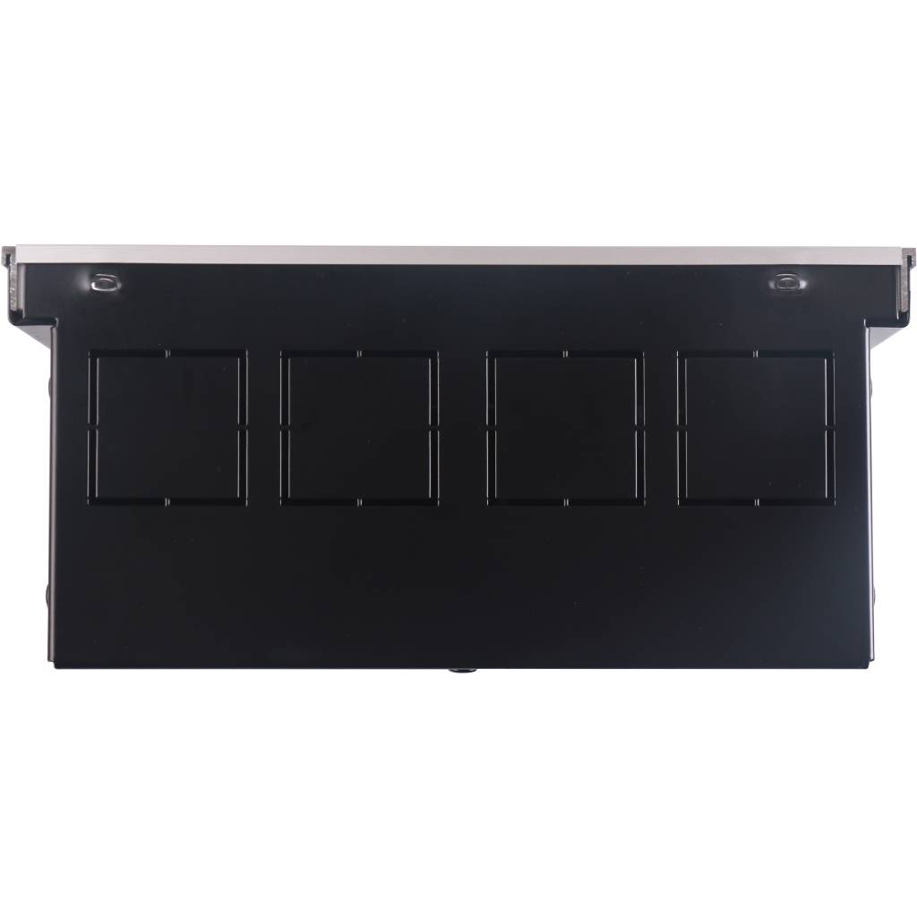 Внутрипольный конвектор STOUT SCQ-1100 75х240х1000 (Решётка роликовая) правое подключение, SCQ-1100-0724100
