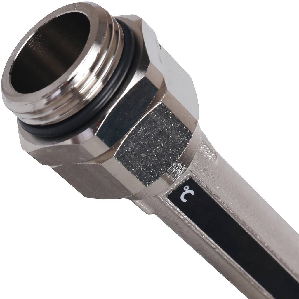 Насосно-смесительный узел STOUT SDG-0120 с термостатическим клапаном 20-43°C жидкокристаллическим термометром, с насосом UPSO 25-65, 130 mm, SDG-0120-005001