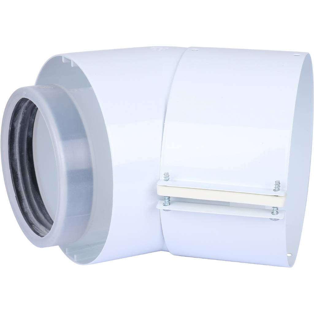 Отвод Vaillant 45 (2 шт.) 80/125 мм РР, 303211