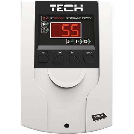 Контроллер для насоса бойлера TECH (от +5 до +50), ST-21 bufor