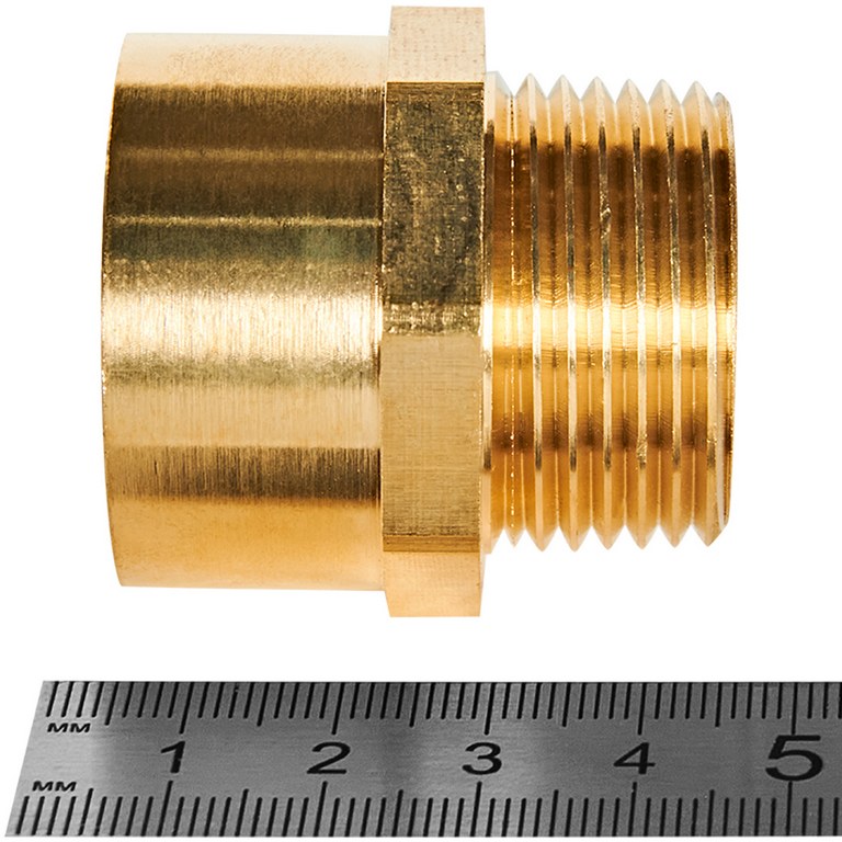 Переход JINTIAN ВП-НР 35x1 из латуни под пайку, JT-14243351