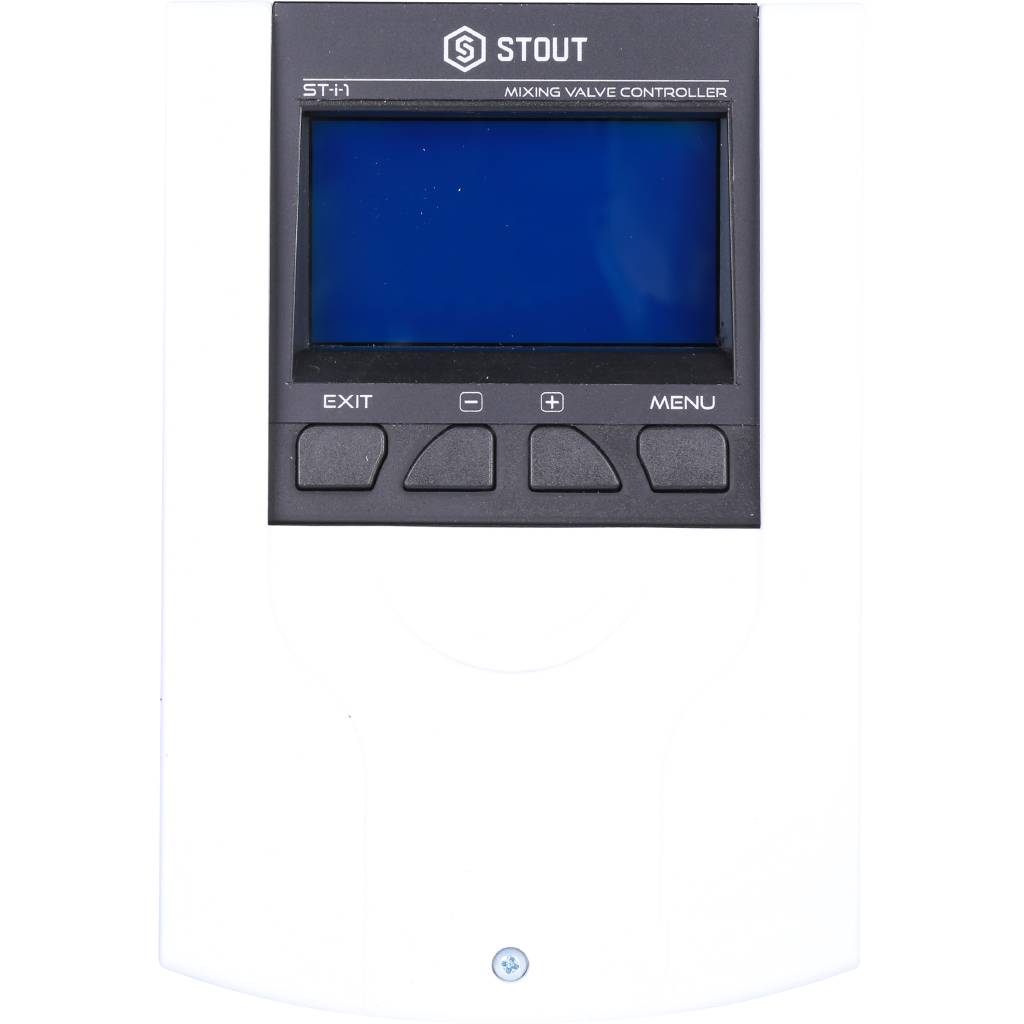 Контроллер для управления работой смесительного клапана STOUT i-1, STE-0101-001001
