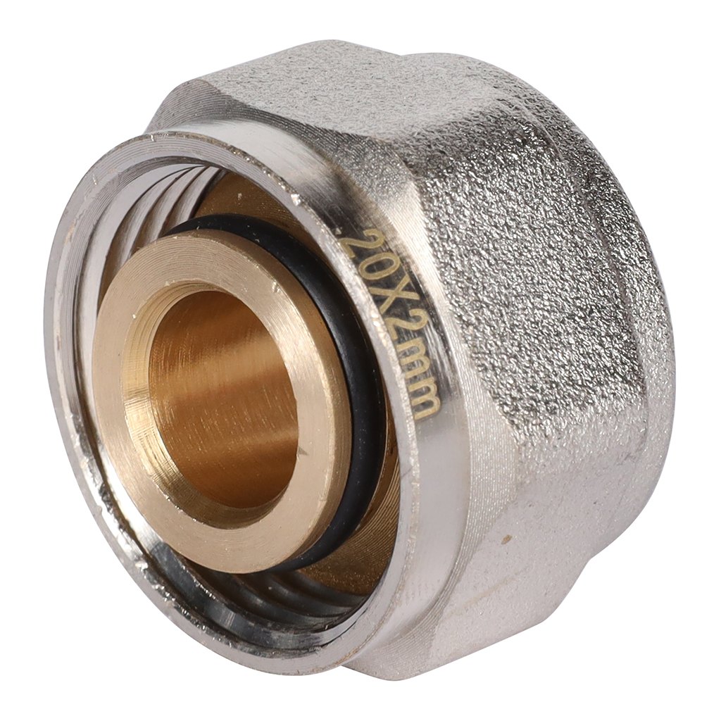 Фитинг компрессионный ROMMER евроконус для труб PEX-AL-PEXb 20х2,0х3/4, RFC-1021-002020