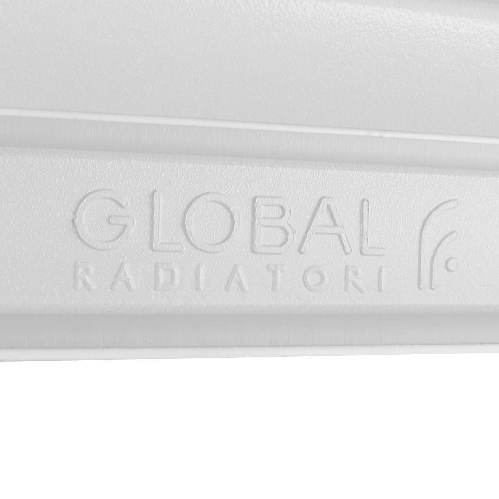 Радиатор алюминиевый Global VOX- R 500 8 секций боковое подключение (белый RAL 9010), VX05001008