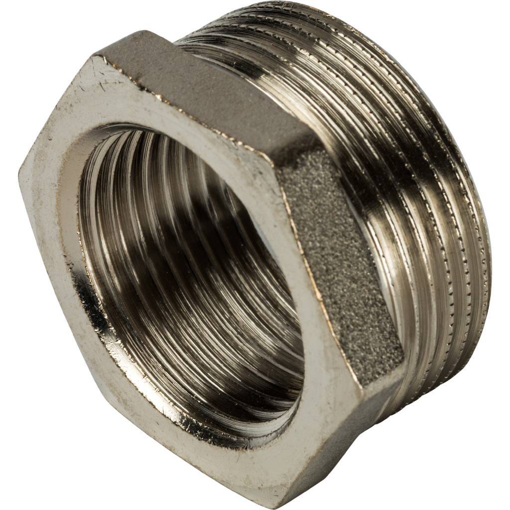 Футорка STOUT никелированная 1 1/2X1 1/4, SFT-0029-112114