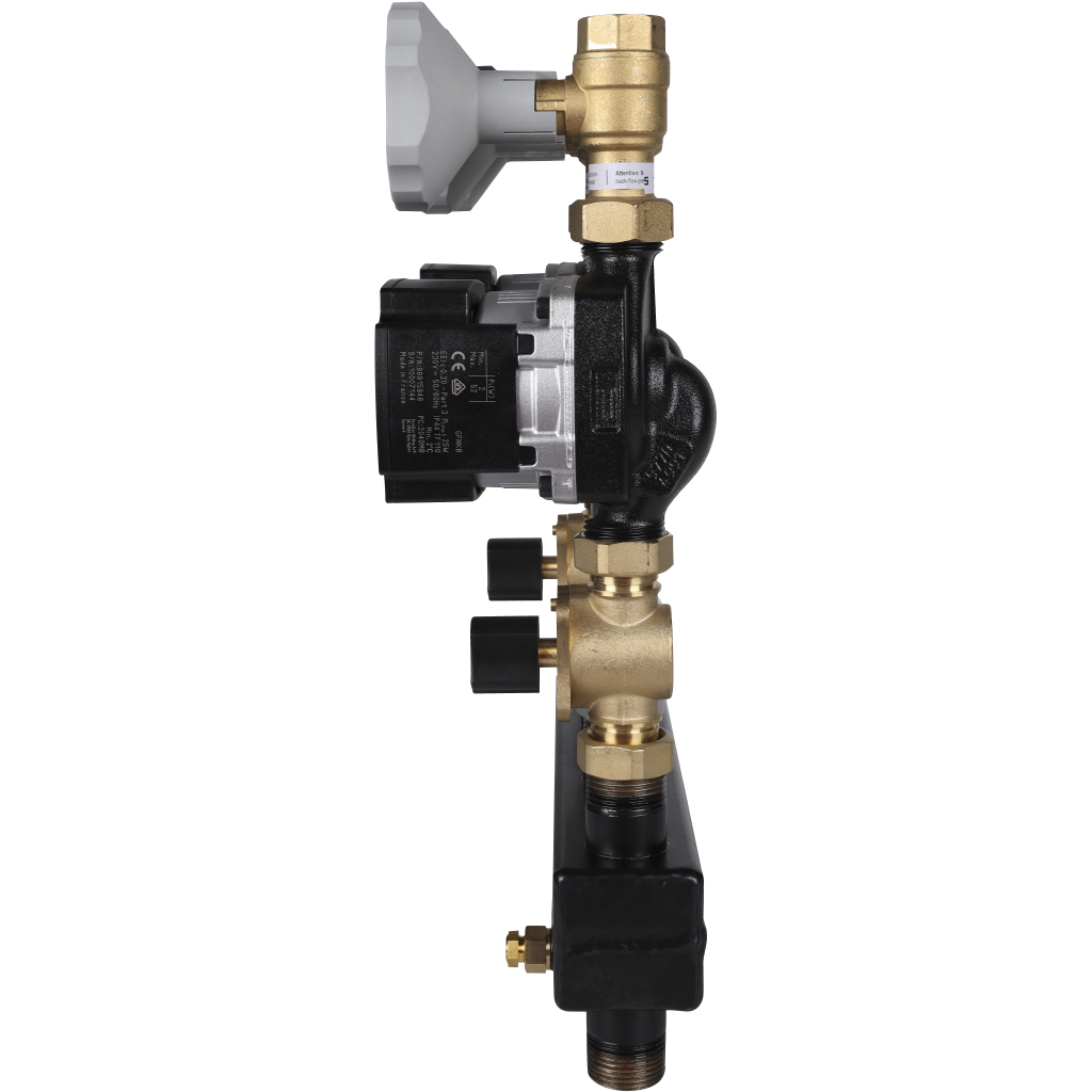 Насосно-смесительный модуль Meibes Kombimix 2MK с насосом Grundfos UPM3 70 (без сервоприводов), M26101.3OSRU