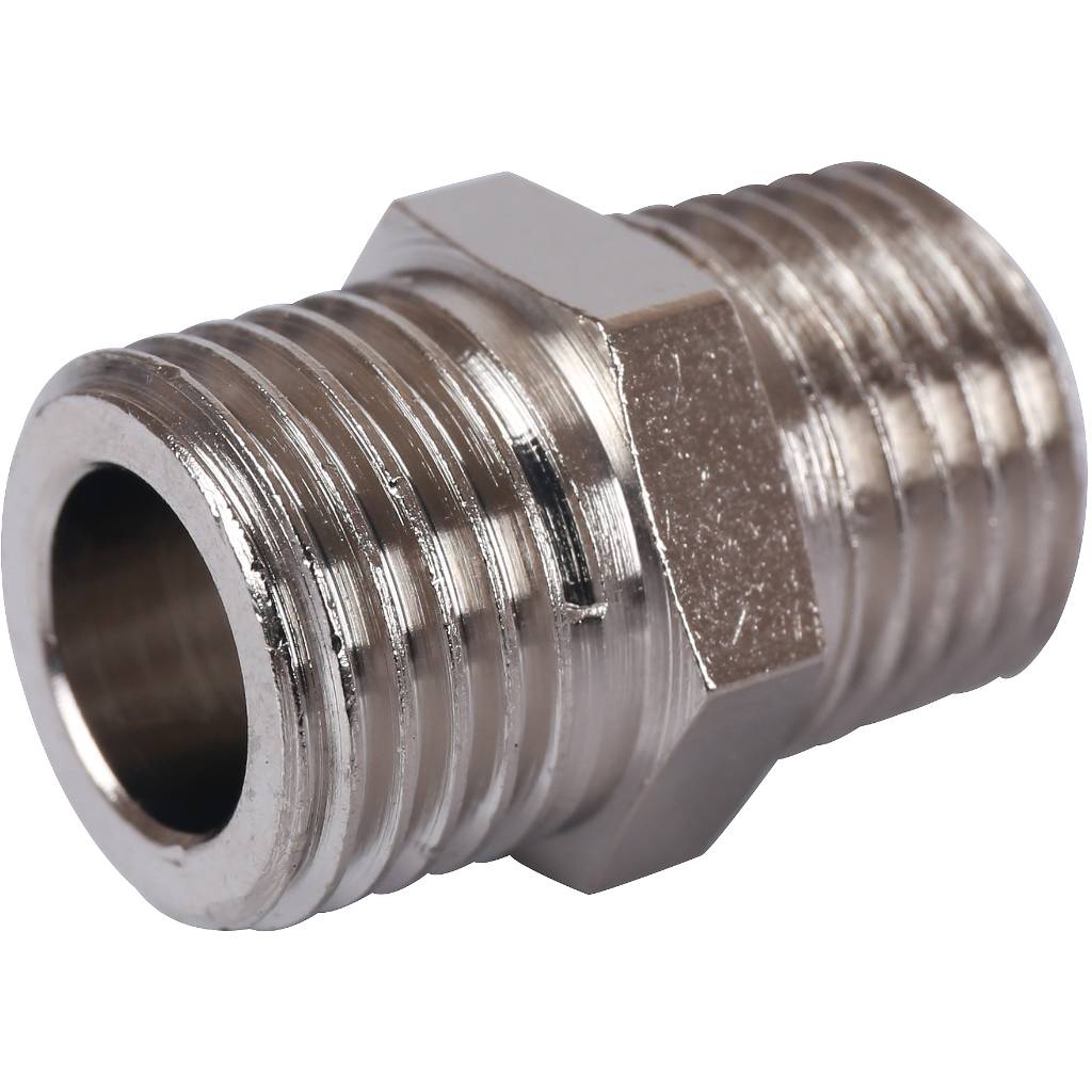 Ниппель HH STOUT никелированный 1/4, SFT-0004-001414