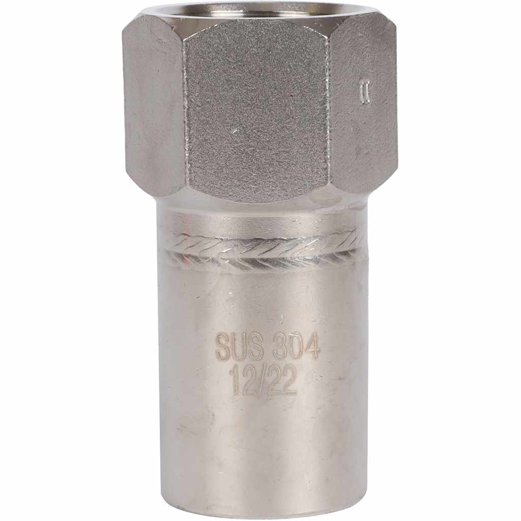 Вставка ROMMER переходная НПр-ВР, 28х3/4, из нержавеющей стали прессовой, RSS-1023-002834
