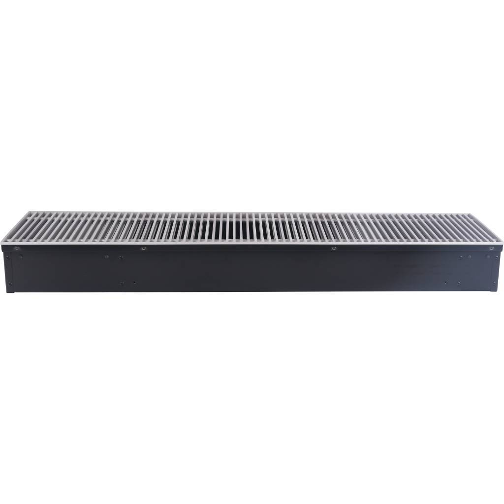 Внутрипольный конвектор STOUT SCN-1100 110х240х1000 (Решётка роликовая) правое подключение, SCN-1100-1124100