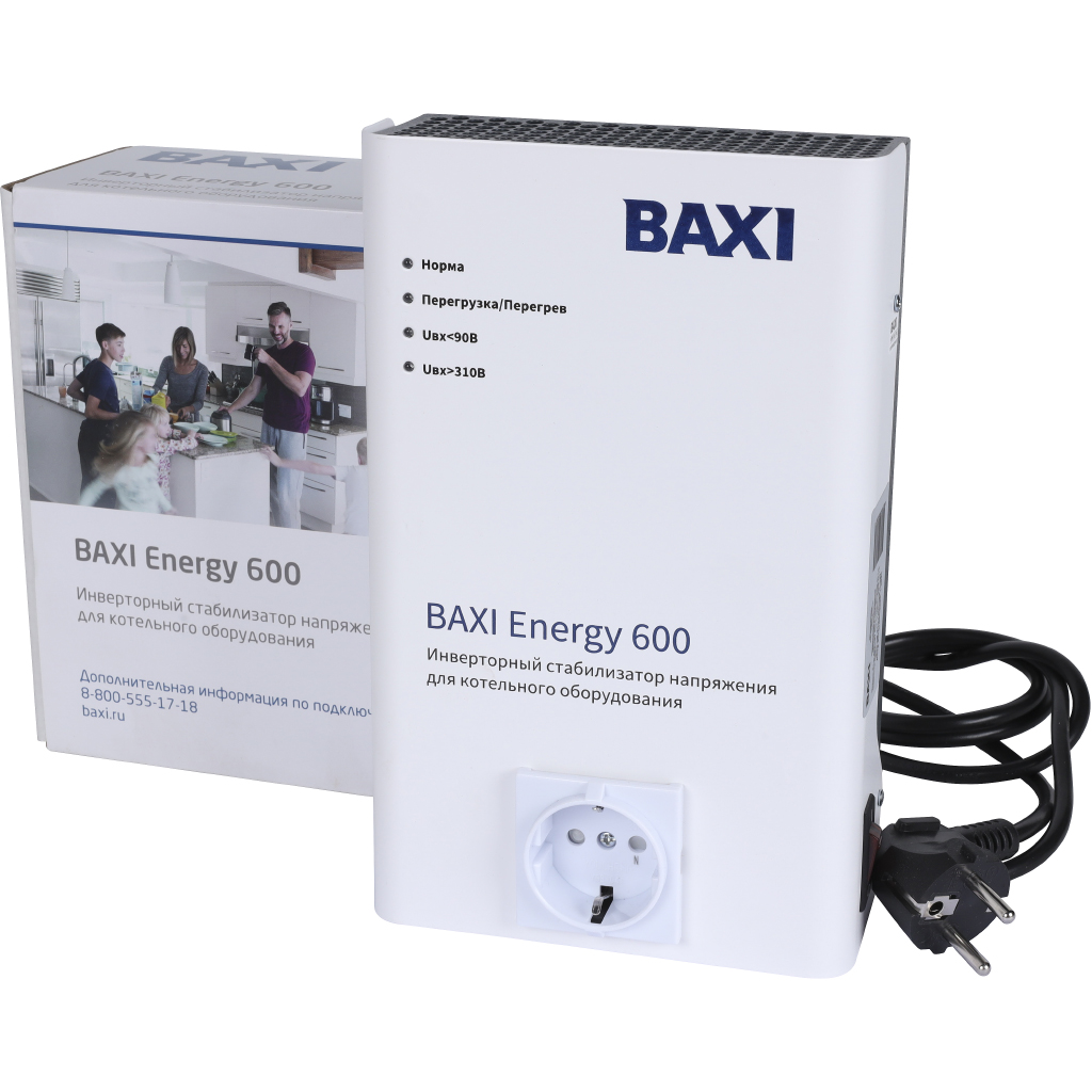 Инверторный стабилизатор BAXI ENERGY 600 для котельного оборудования, ST60001
