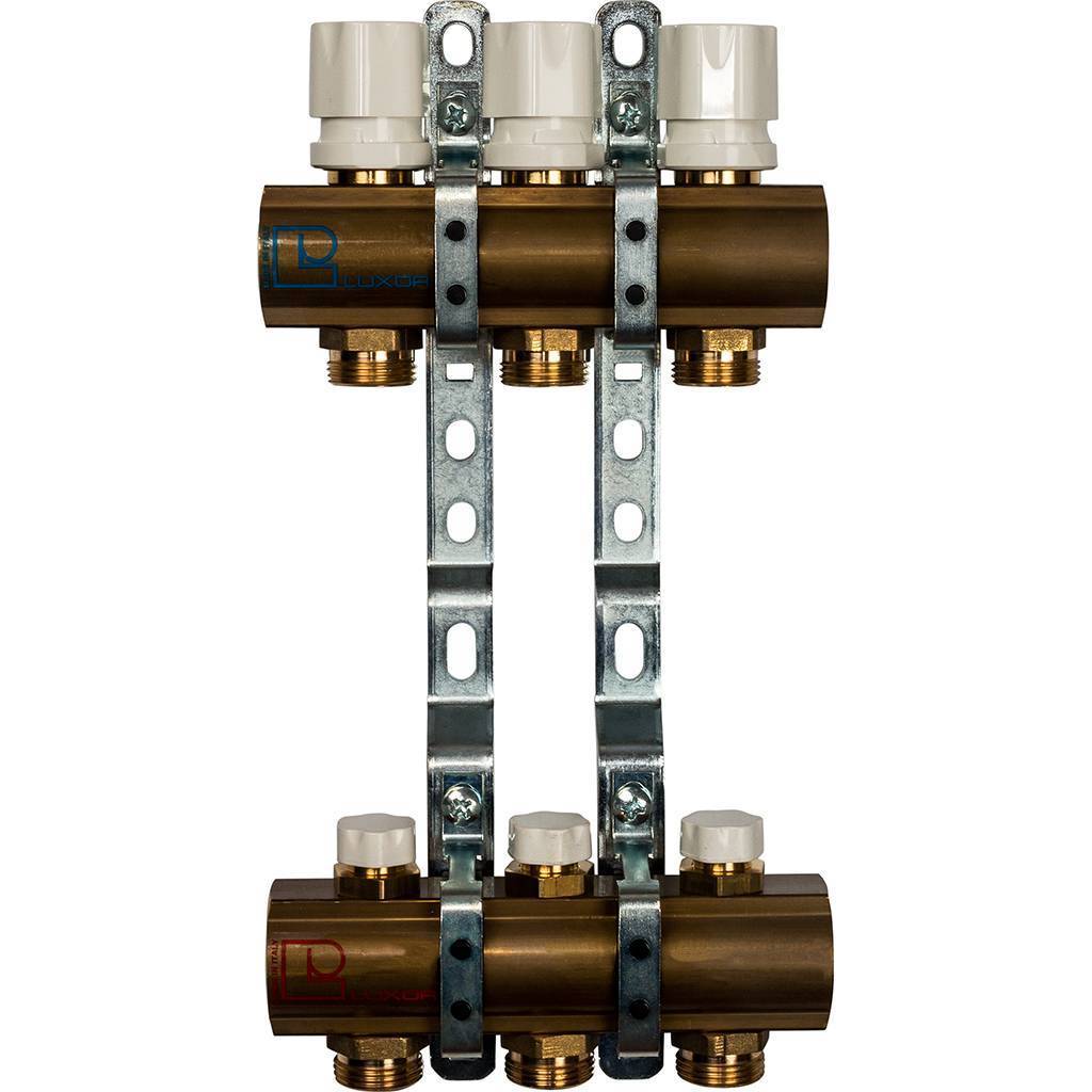 Коллектор в сборе LUXOR CD 468/3 1х3/4 EK, 15552703 (68551803)