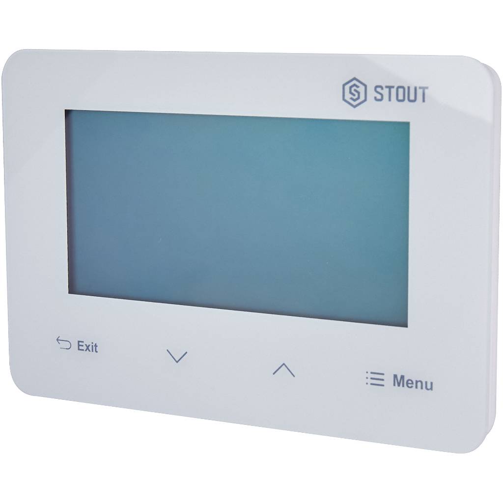 Проводной комнатный двухпозиционный регулятор STOUT ST-293v3, белый, STE-0101-029331
