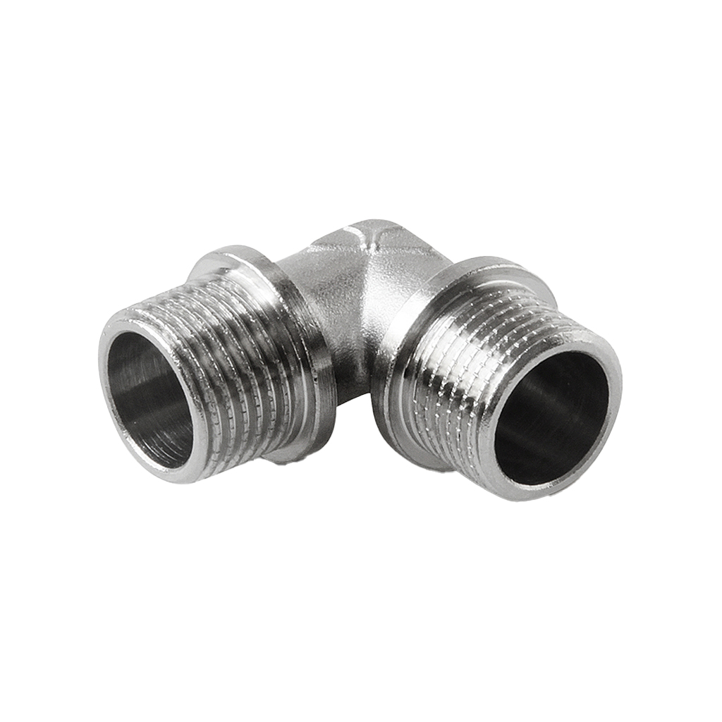 Угольник Pro Aqua D 1 латунный резьбовой, Н, 02-M25-M25x