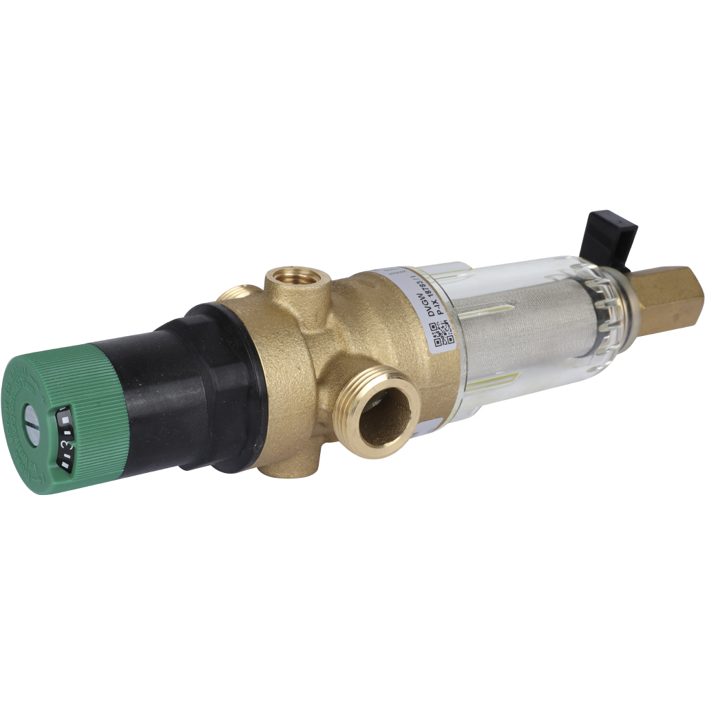 Honeywell (Resideo Braukmann) с редуктором, на холодную воду, 100 мкм, 1/2, FK06-1/2AA
