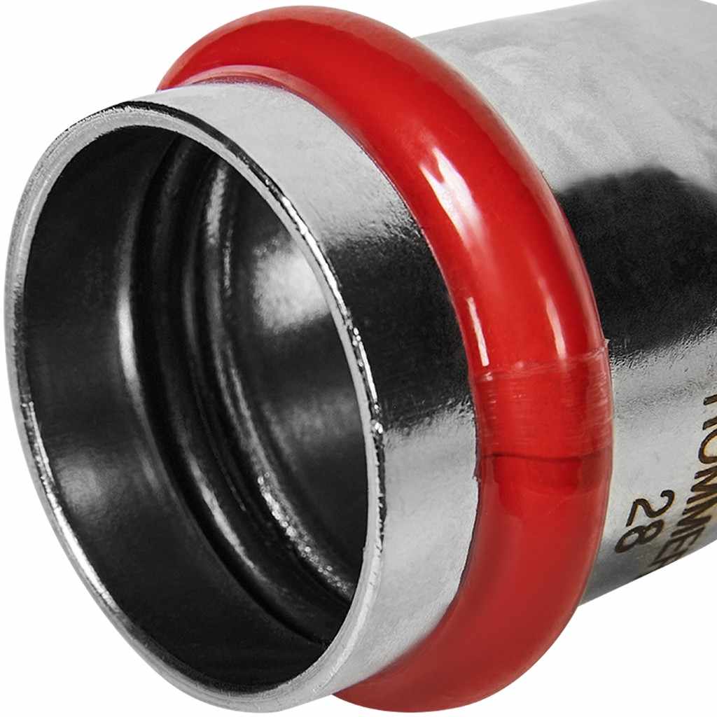 Заглушка ROMMER ВПр, 28, из нержавеющей стали прессовой, RSS-1025-000028