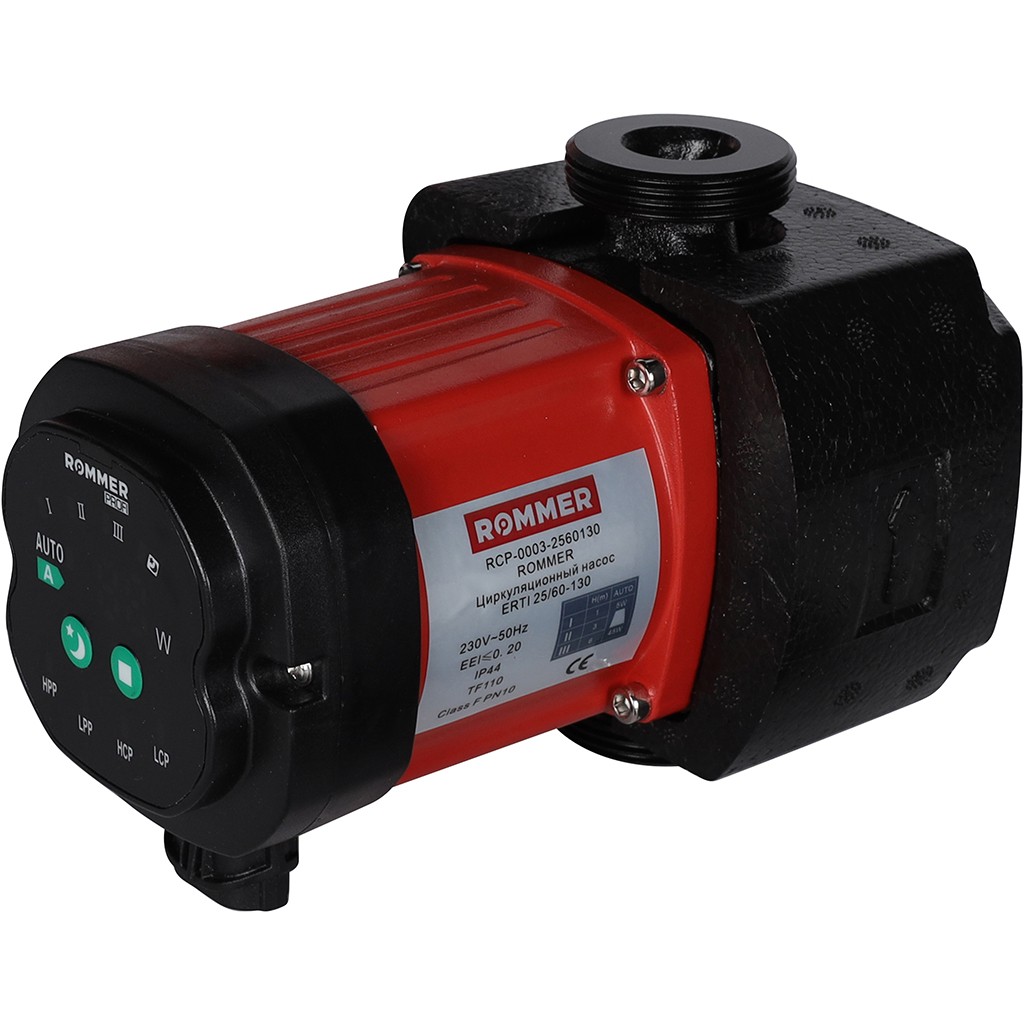 Циркуляционный насос ROMMER ERTI 25/60-130, RCP-0003-2560130