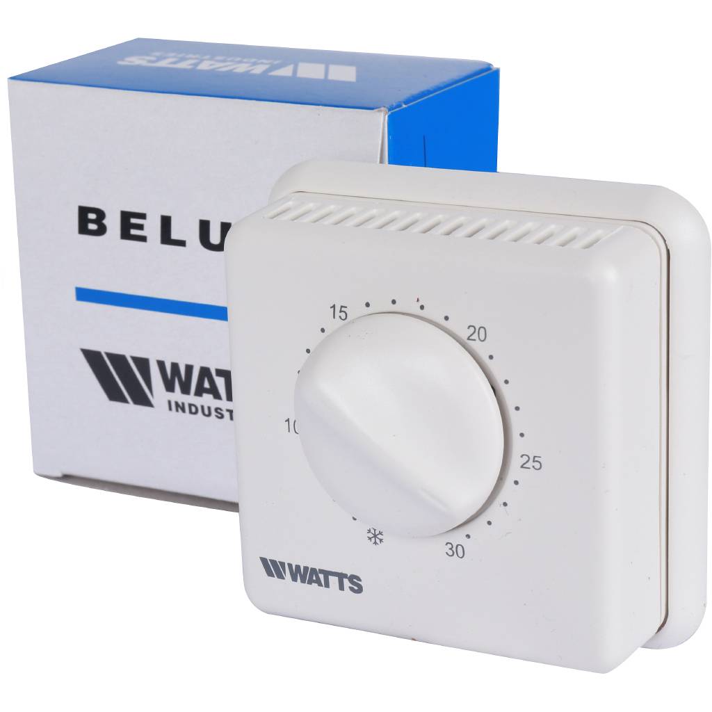 Комнатный биметаллический термостат Watts TI-N BELUX (04.03.203/04.03.202), 10013363