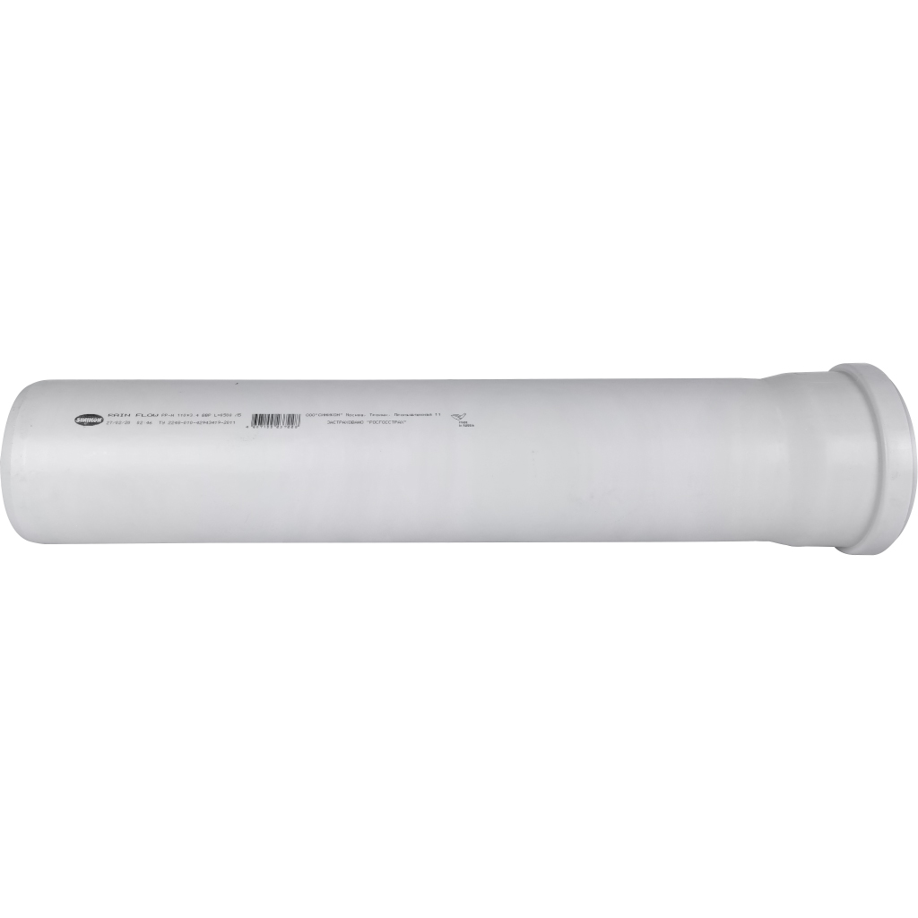 Труба Sinikon Rain Flow D110 x 3,4 SN4 500 м, 500085.F