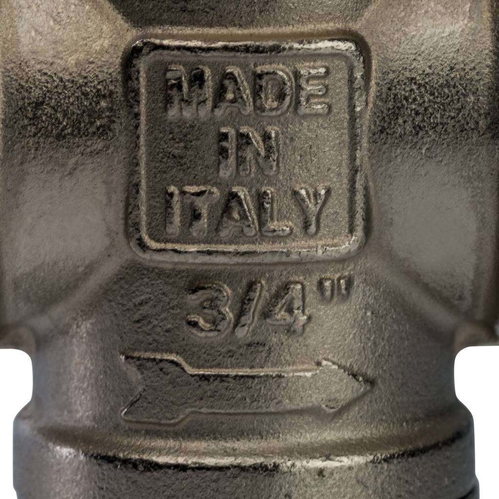 STOUT SVS 3/4 Редуктор давления с давлением на выходе 1…4 бар с подсоединением для манометра, SVS-0010-000020