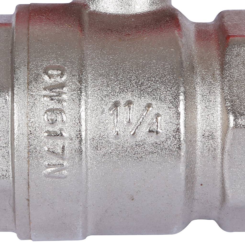 Кран шаровой ROMMER 1 1/4 ВН/НР, ручка бабочка, RBV-0004-0210232