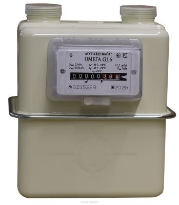 Счетчик газа NP-OMEGA-G4 (110 мм) левый с термокоррекцией