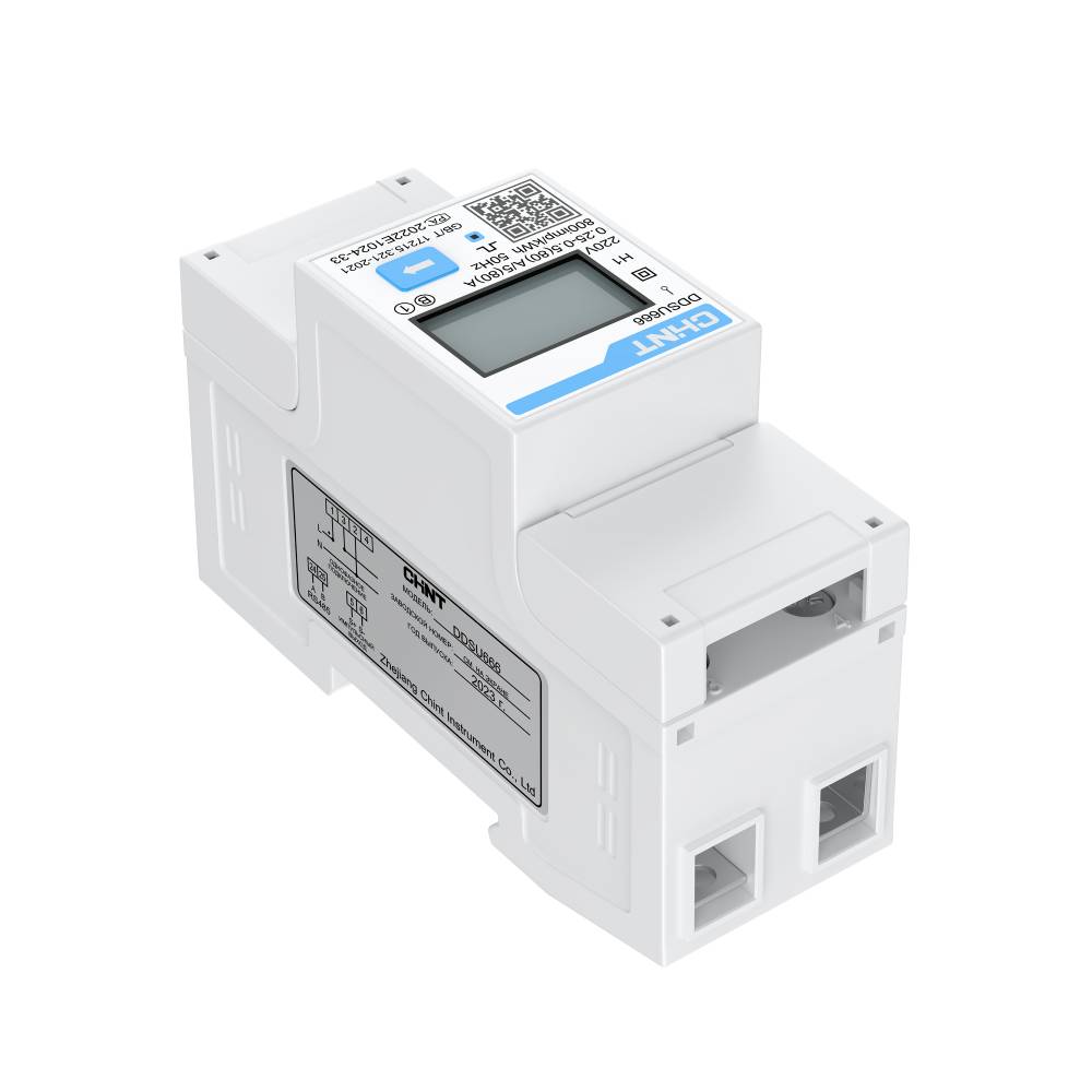 Счетчик электроэнергии 1-фазный Ectocontrol CHINT (RS-485 DIN-рейка), ec01074