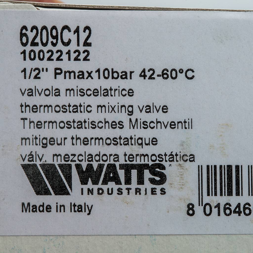 Термосмеситель 4-позиционный Watts 1/2, 10022122