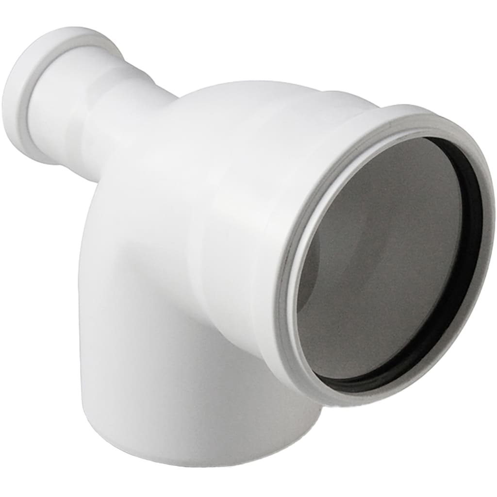 Отвод с выходом фронтальный Pro Aqua Stilte D110x50/87,5 Белый, ST10010587FW