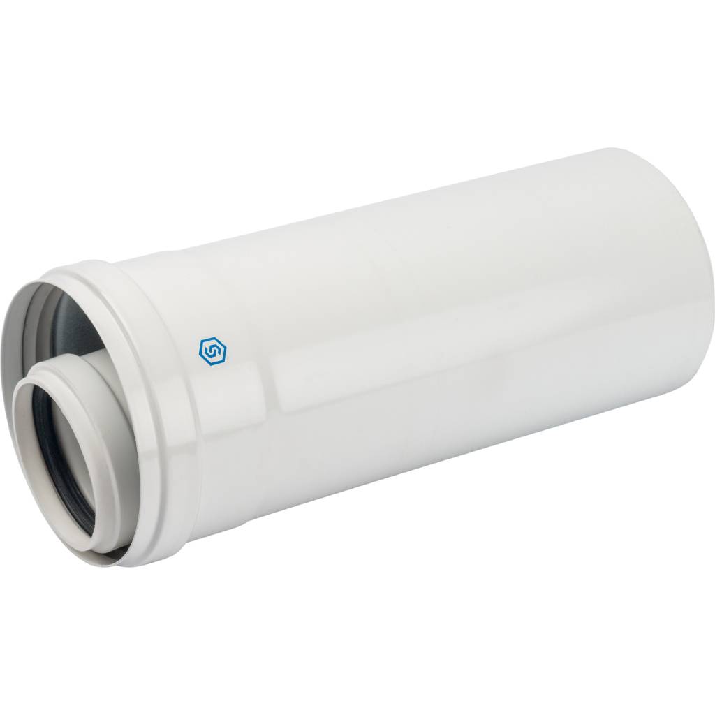 *SCA-8610-000250 STOUT Элемент дымохода конденсац. труба 250 мм DN60/100 м/п PP-FE, SCA-8610-000250