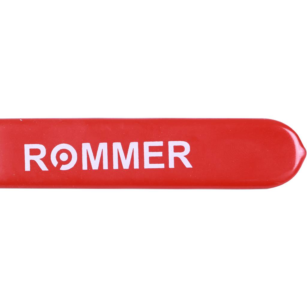 Кран шаровой ROMMER 2 ВН/ВН, ручка рычаг, RBV-0001-0110350