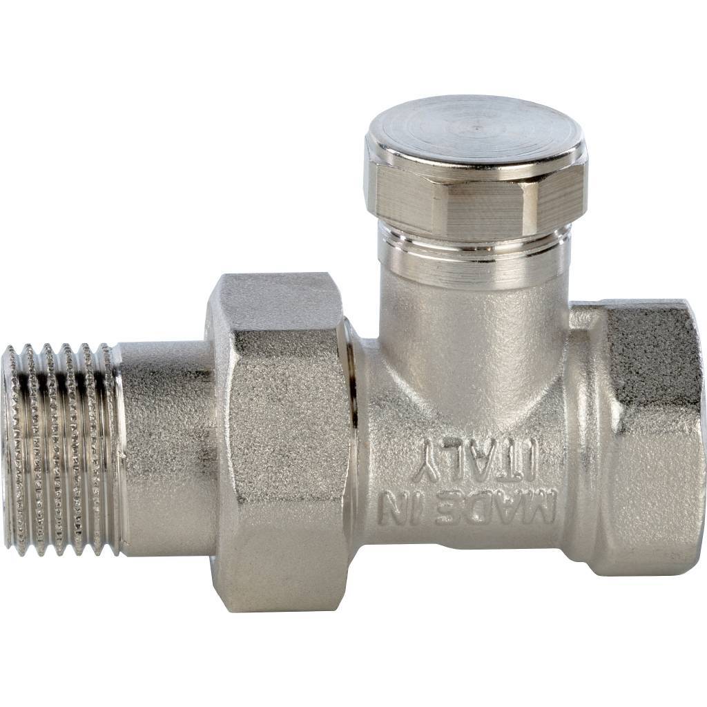Клапан нижний STOUT SVL прямой 1/2, SVL 0001 000015