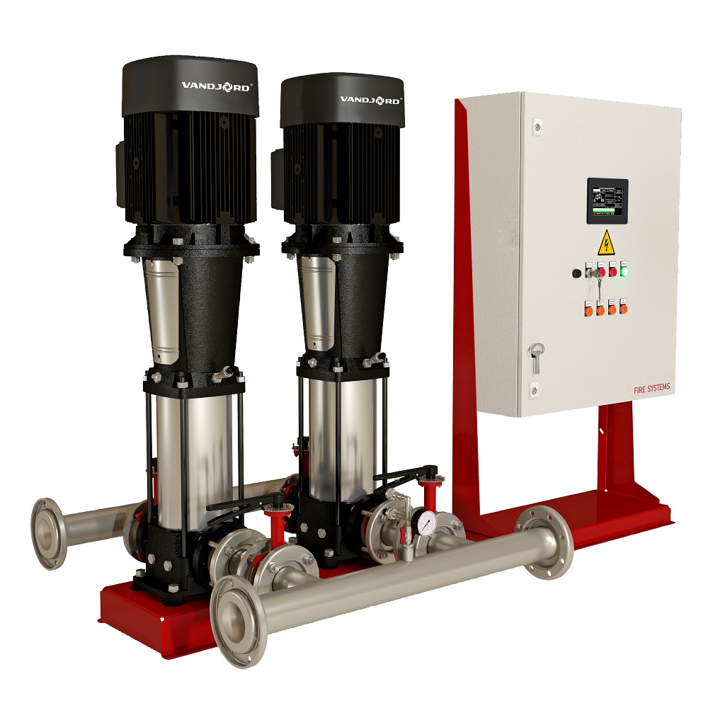Установка пожаротушения Hydro-FS-V 1/1 Vandjord CRV 20-4B G1-B-80-16, при заказе 20-4B G1