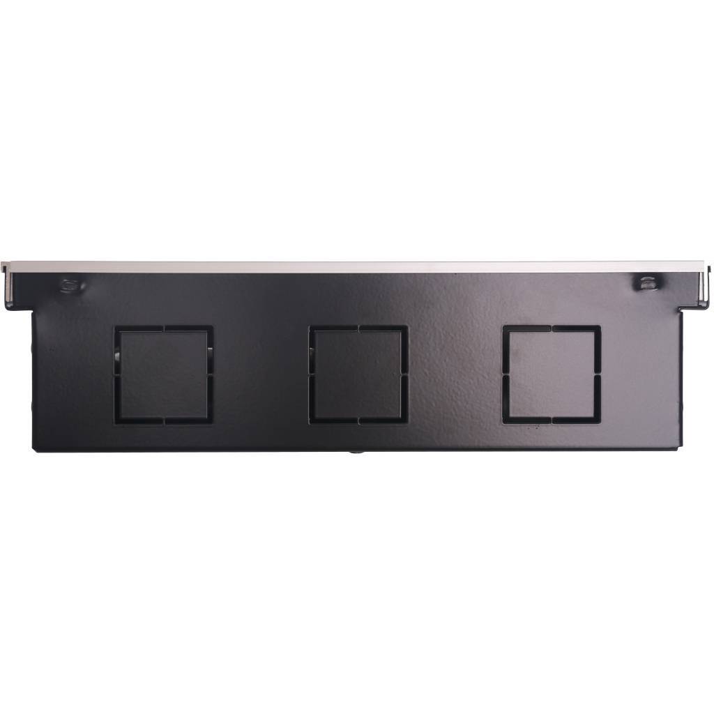 Внутрипольный конвектор STOUT SCN-1100 80х300х800 (Решётка роликовая) правое подключение, SCN-1100-0830080