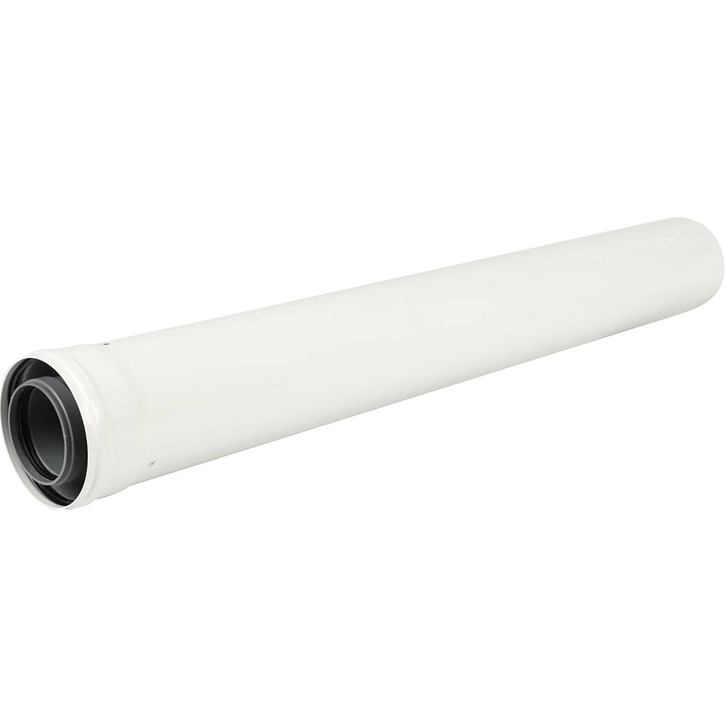 Коаксиальное удлинение Baxi полипропиленовое, диам. 80/125 мм, длина 1000 мм, HT, KHG71408851-